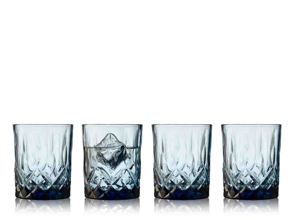 SORRENTO Whiskyglas blå
