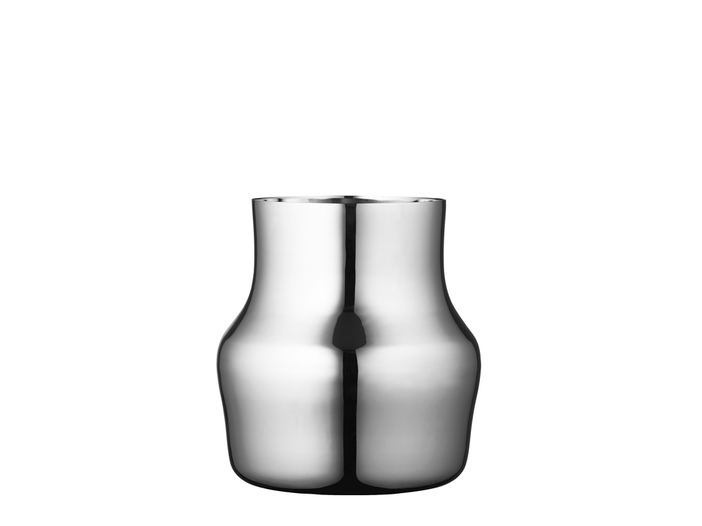 DOROTEA Vase stål 18x19,5