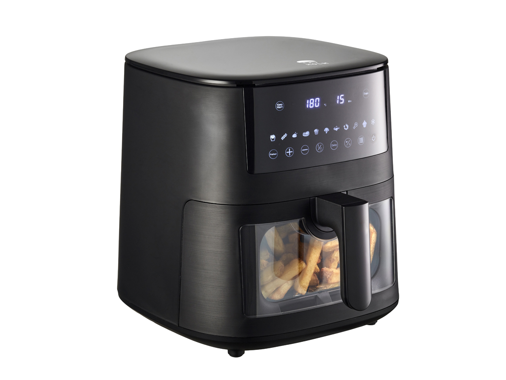 HOLM Airfryer m/vindue 1650W 2