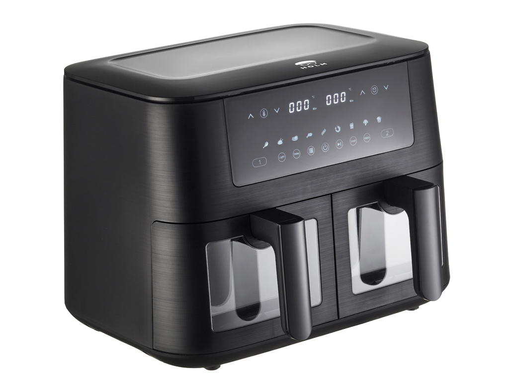HOLM Dobbelt airfryer 9l, 2800W