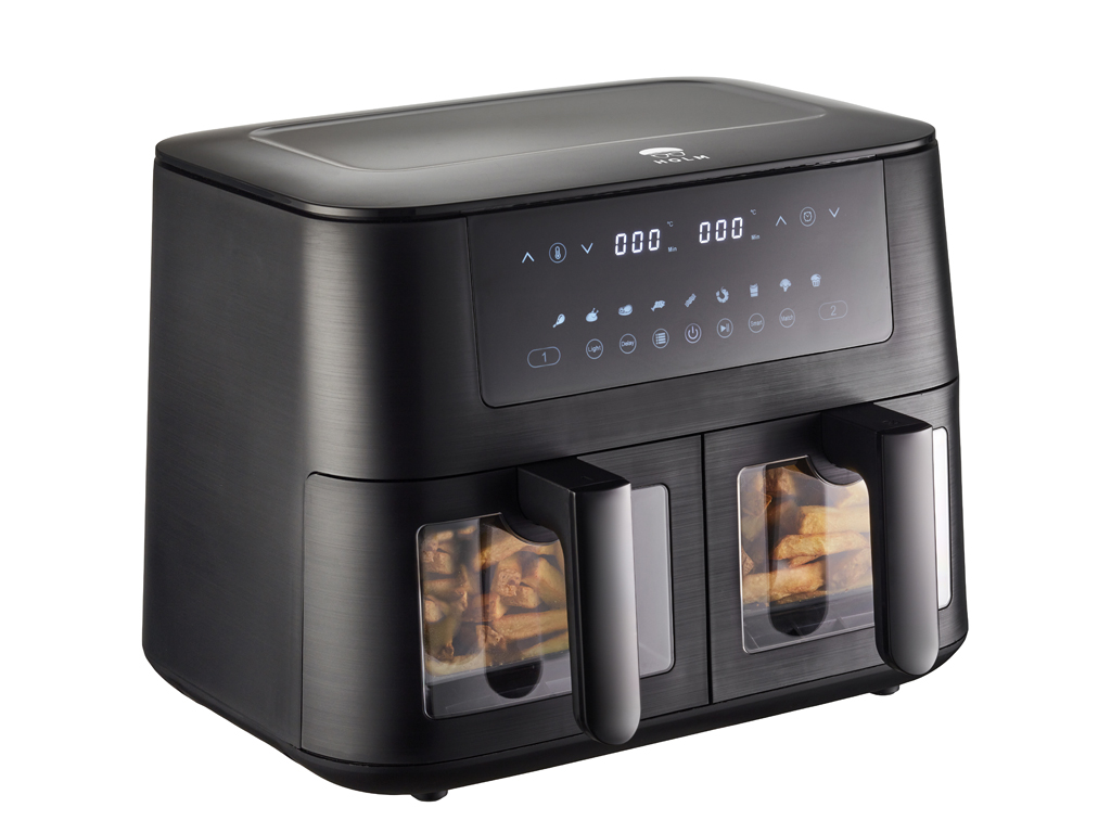 HOLM Dobbelt airfryer 9l, 2800W 2
