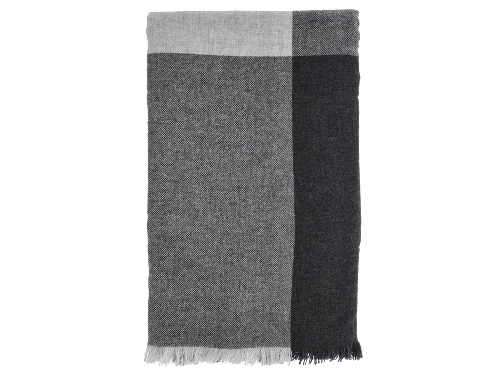 Södahl MERINO Plaid grå 130x200