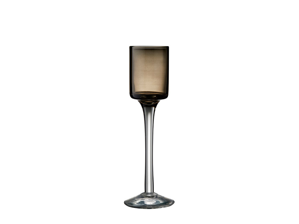Lyngby Mundblæste Snapseglas 2