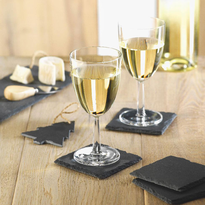 SLATE Bordskåner til glas 6