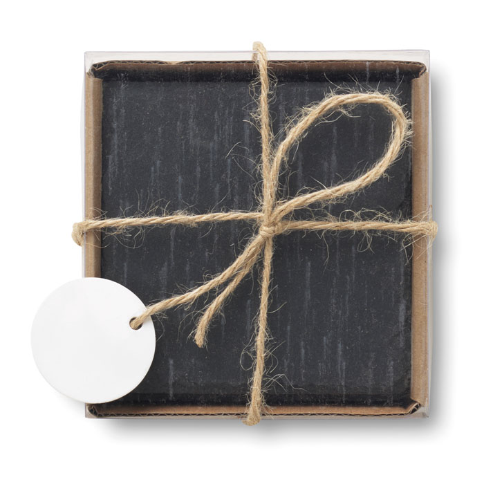 SLATE Bordskåner til glas 4