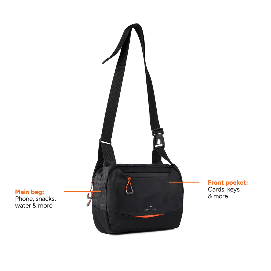 NORDICDRIFT Skuldertaske 4L 6
